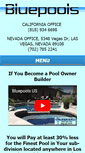 Mobile Screenshot of bluepools.com